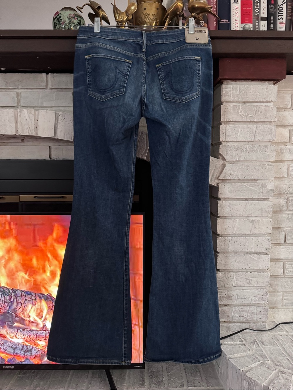 True religion Karlie Bell Bottom 31 tall long y2k - Picture 2 of 4